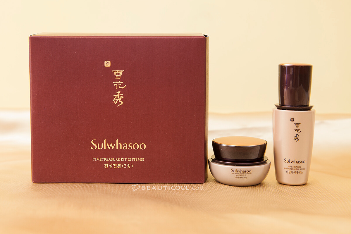 Sulwhaso Timetreasure 2 item เซตบำรุงผิวต่อต้านริ้วรอย