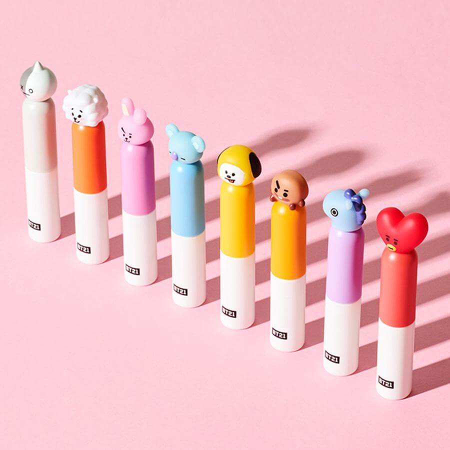 VT Cosmetics , VT BT21  , GLOW LIP , LACQUER , LIP LACQUER ,  ทินต์ , เนียนนุ่มชุ่มชื่น