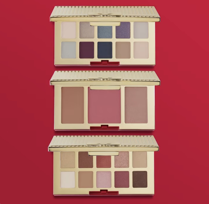 Estee Lauder Pure Color Envy Eye Sculpting Shadow Palette - NUDES (10 shades) 3.7g พาเลตต์อายแชโดว์สุดหรู แพ็คเกจ Holiday Gifts น่าสะสม เม็ดสีชัด มาทั้งแมตต์และชิมเมอร์