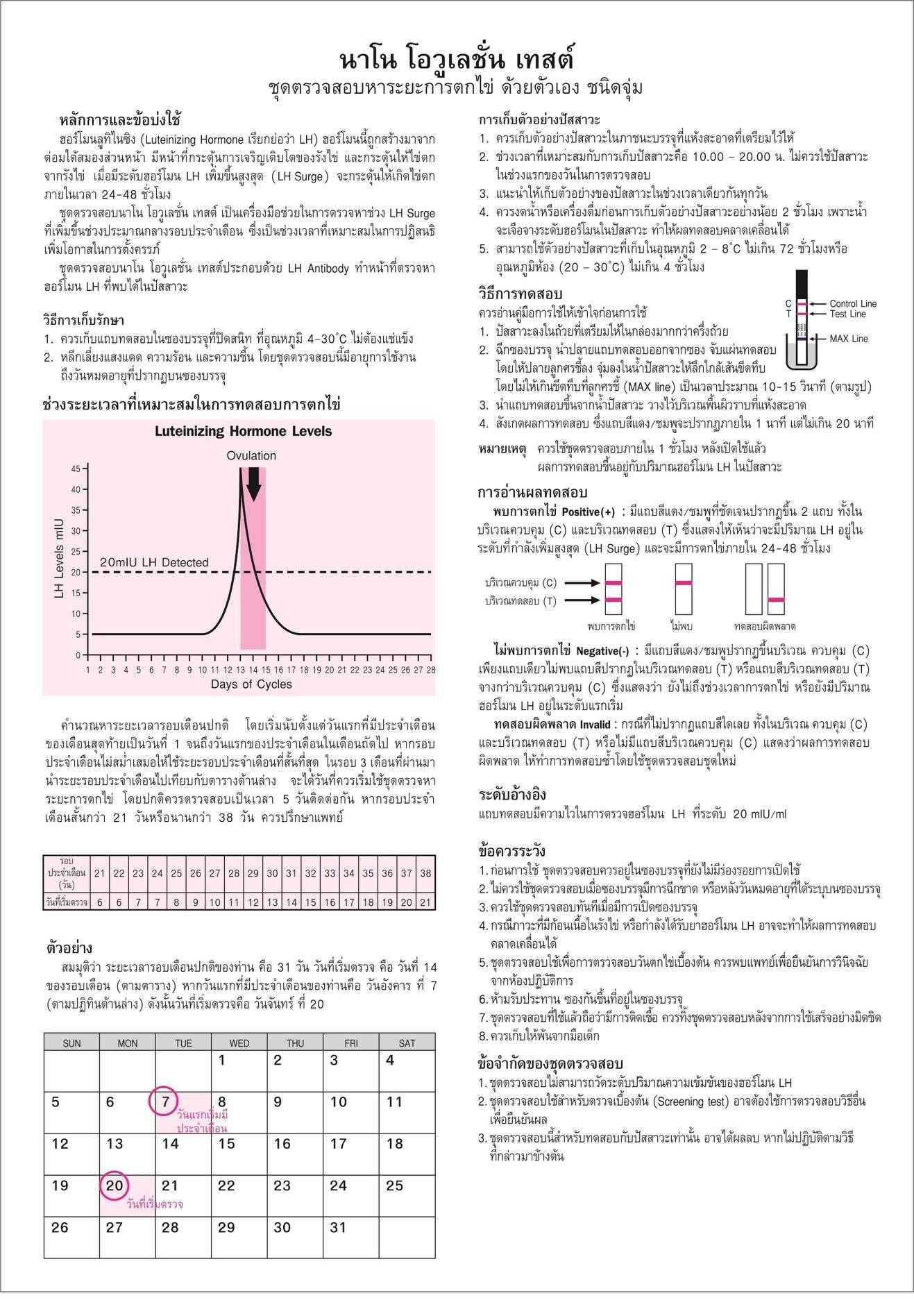 Nanomed,Nanomed Nano Ovulation Test Strip 1x5'S,Nanomed Nano Ovulation Test Strip 1x5'S รีวิว,ชุดตรวจสอบหาระยะการตกไข่,ชุดตรวจสอบหาระยะการตกไข่ราคา,ชุดตรวจสอบหาระยะการตกไข่ ซื้อที่ไหน,