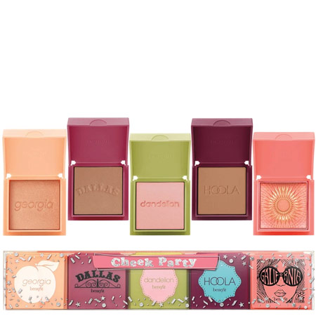 Benefit, Benefit Party Mini Starter 2020 Set Limited Edition, Benefit Party Mini Starter 2020 Set Limited Edition รีวิว, Hoola, Georgia, Dallas Rosy, Dandelion, GALifornia, Benefit บลัชออน, Benefit รีวิว, Benefit ราคา, เบเนฟิต