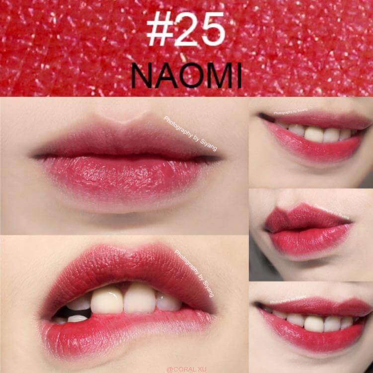 Tom Ford Lip Color #25 Naomi ลิปที่สาวๆ และบิวตี้บล็อกเกอร์ทั่วโลกต่างยกให้เป็นลิปสติกที่หนึ่งในดวงใจ ลิปสติกรุ่นคลาสสิก เนื้อเรียบลื่น สมูท ทาง่าย สีติดทน คุณภาพดีแบบสุดๆ จนบิวตี้บล็อกเกอร์หลายๆ คนยกให้เป็นสุดยอดของลิปสติก