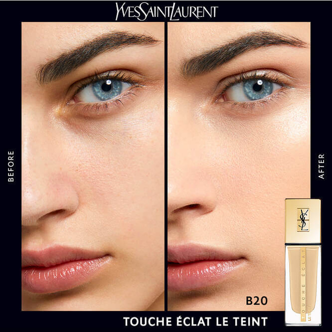 Yves Saint Laurent Touche Eclat Le Teint Crème,Yves Saint Laurent Touche Eclat Le Teint Crème B20 ,yves saint laurent touche eclat foundation,รองพื้น ysl ฝาทอง,รองพื้น ysl ฝาทอง รีวิว,รองพื้น ysl ผิวมัน,Yves Saint Laurent Touche Eclat Le Teint Crème รีวิว,Yves Saint Laurent Touche Eclat Le Teint Crème ราคา,