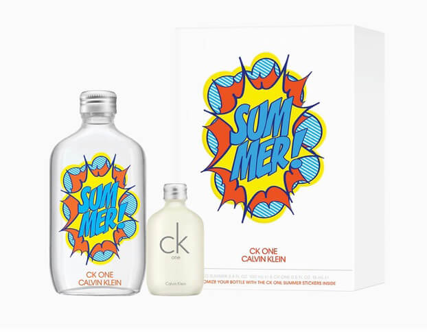 CK One Summer 2019 EDT Set 2 pcs. น้ำหอมสุดฮิตเซ็ตลิมิเต็ด ที่มีผู้ชื่นชอบจากทั่วทุกมุมโลก กลิ่นหอมสดชื่นเหมาะกับทั้งชายและหญิง