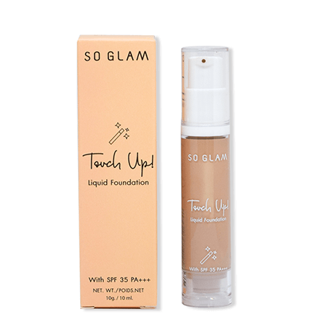 So glam,Touch Up Liquid Foundation ,So glam Touch Up Liquid Foundation,ครีมรองพื้น,รองพื้น