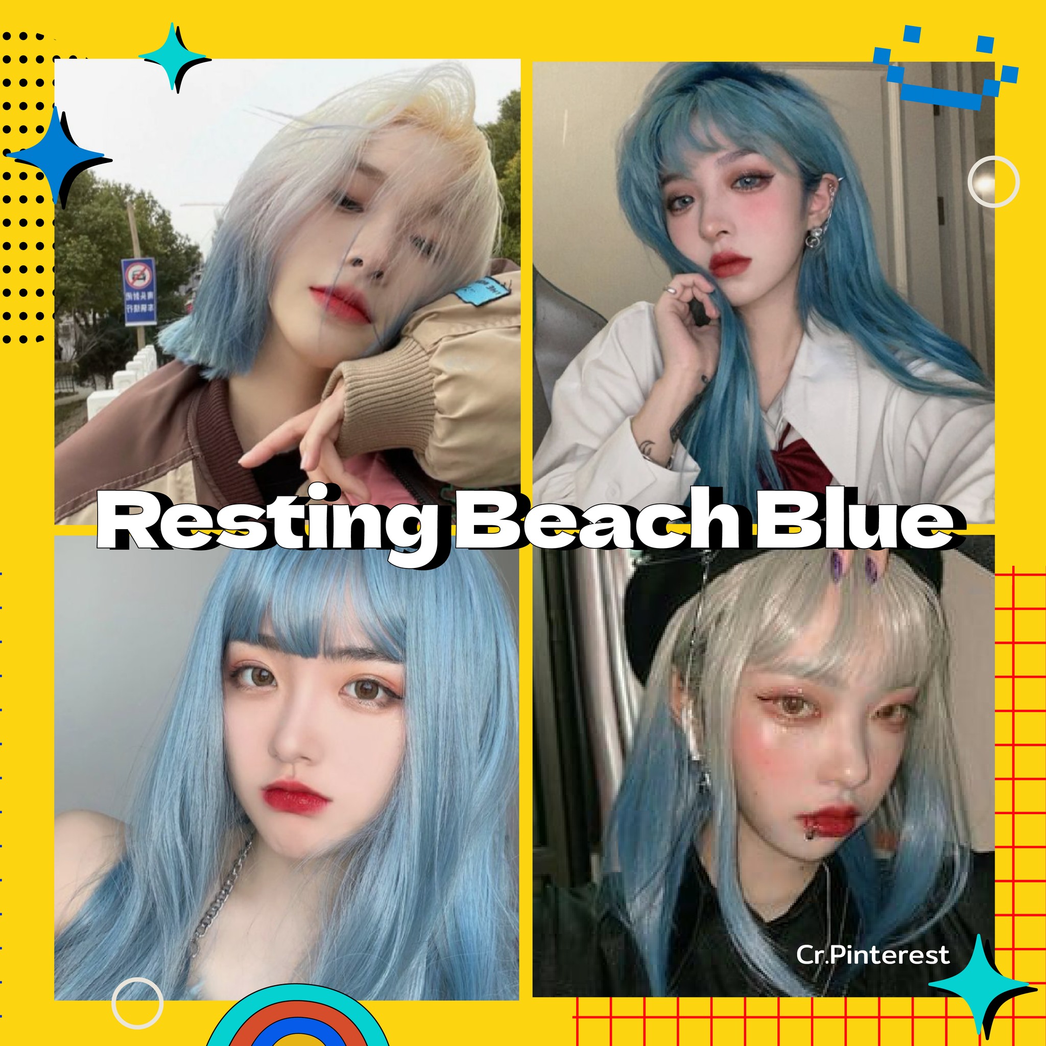 Freshful, Hair Color Treatment, Freshful Hair Color Treatment #Teenage Deep Blue, Freshful ยาย้อมผม, Freshful ย้อมผม, Freshful รีวิว, เปลี่ยนสีผม, ยาย้อมผม