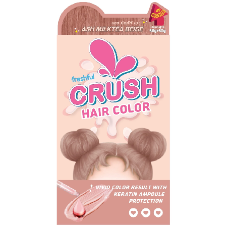 freshful,freshful Crush Hair Color,Crush Hair Color Ash Milktea Beige,freshful Crush Hair Color pantip,freshful Crush Hair Color jeban,freshful Crush Hair Color ราคา,freshful Crush Hair Color รีวิว