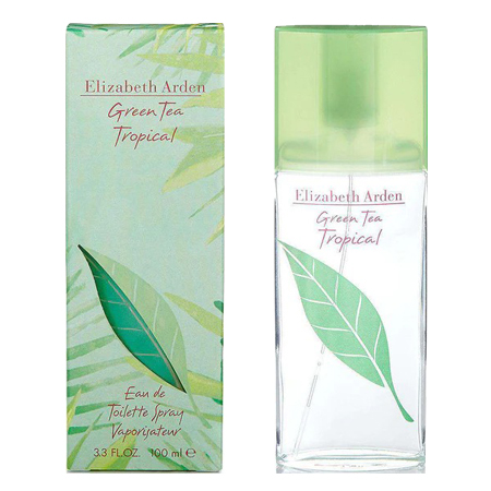 Elizabeth Arden green tea tropical EDT 100 ml น้ำหอมสำหรับผู้หญิง กลิ่นธรรมชาติ หวานๆ ผลไม้ๆ ให้ความรู้สึกสดชื่น คลายร้อน