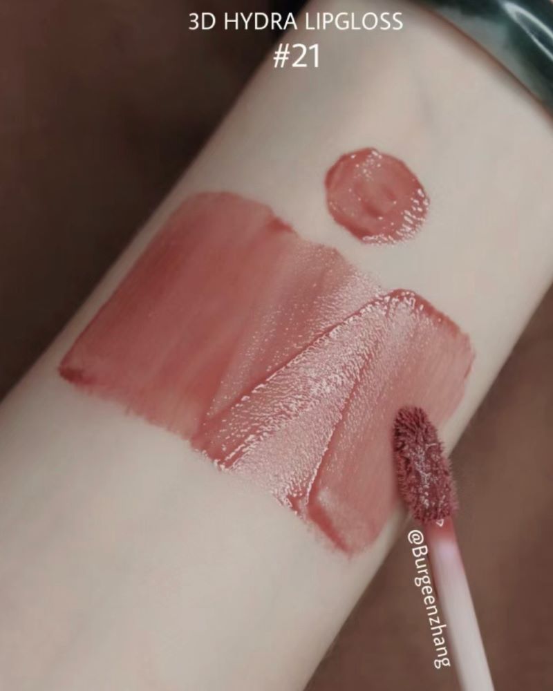 KIKO MILANO Kiko 3D Hydra Lipgloss #21 Brun Rose 6.5 ml , Kiko 3D Hydra Lipgloss , ลิป kiko , KIKO MILANO ,  รีวิว KIKO Milano 3D Hydra Lipgloss ,  KIKO MILANO ลิปกลอส 3D Hydra Lipgloss